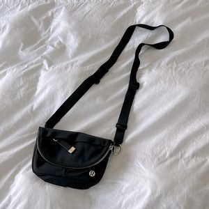 lululemon athletica All Night festival micro 2L Black Crossbody Bag